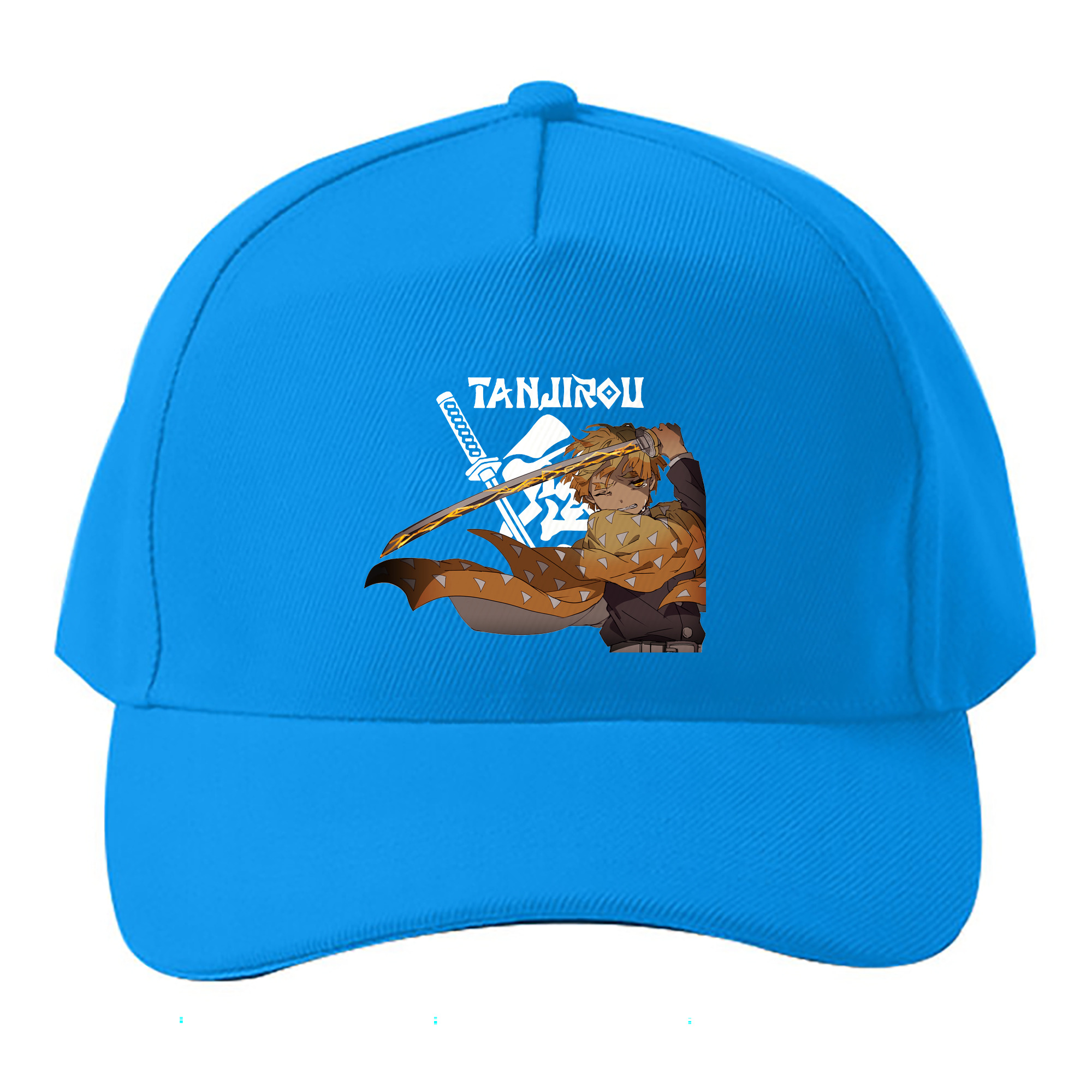 （画像用） 鬼滅の刃（きめつのやいば）我妻 善逸／あがつま ぜんいつ Agatsuma Zenitsu ベースボールキャップ 綿100％ 男女兼用 帽子 スポーツ